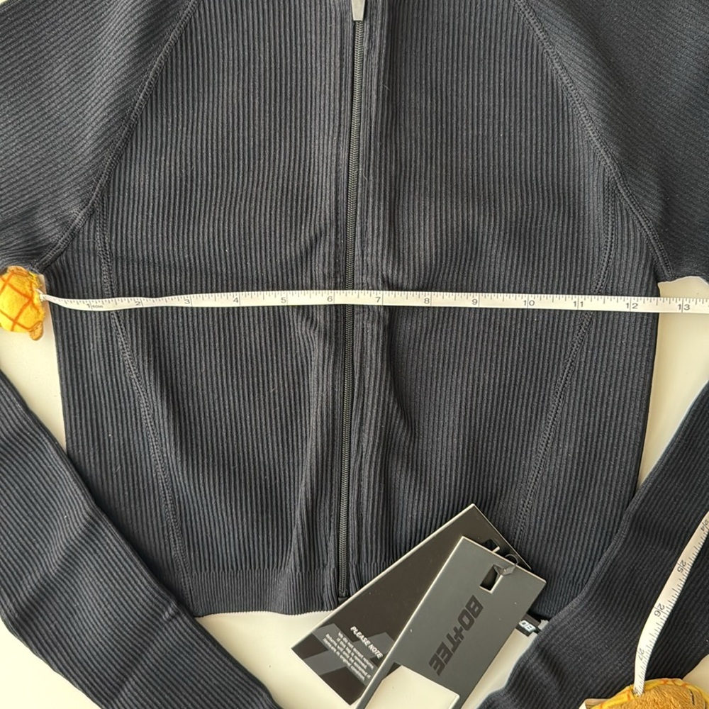 Oh Polly BO+TEE Consistent Zip Up Jacket in Black XS - Picture 12 of 16